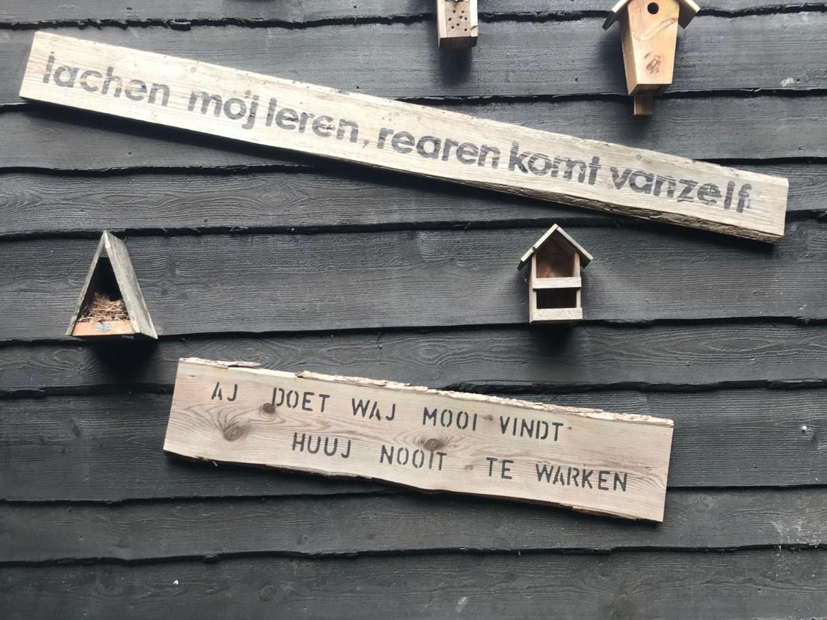 Sfeervol Chalet In Drenthe Bij Het Dwingelderveld Villa Spier Exteriör bild